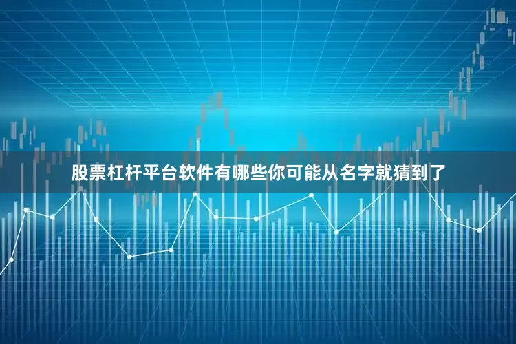 股票杠杆平台软件有哪些你可能从名字就猜到了